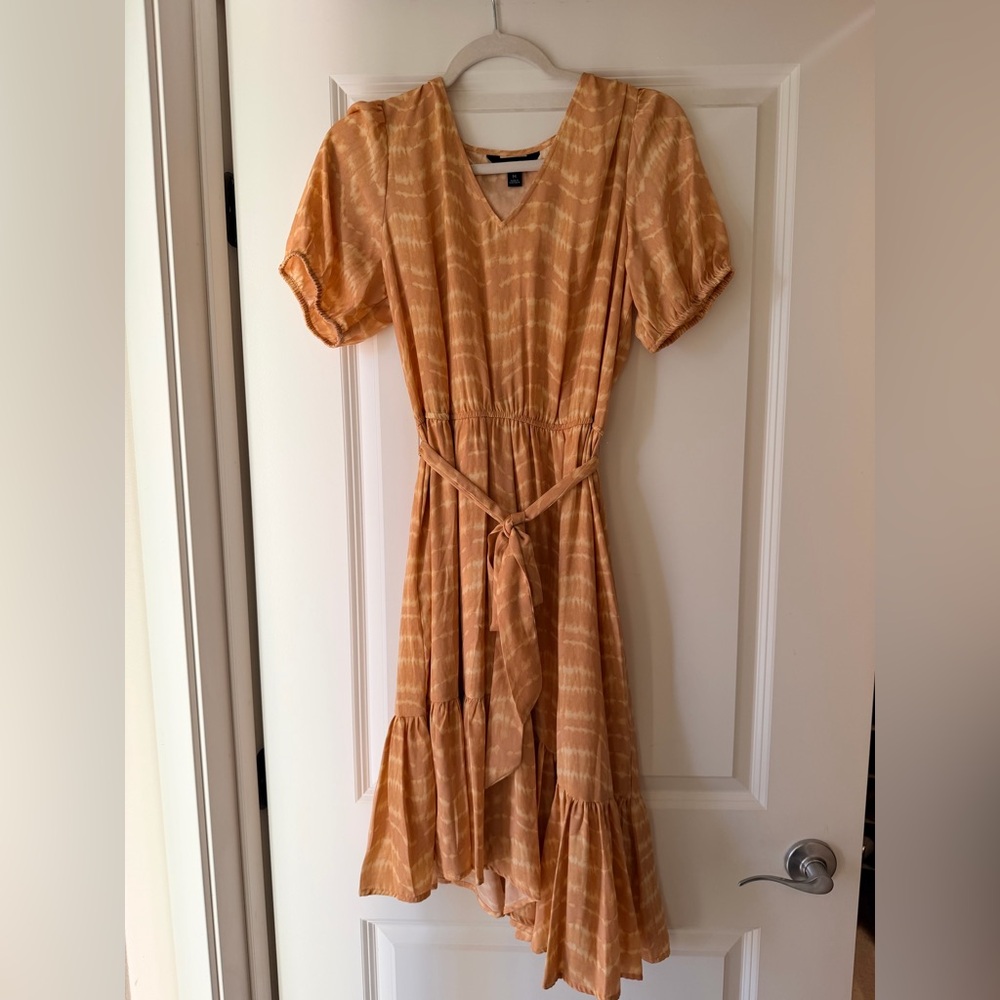 Simply Vera Vera Wang Tan Midi Dress